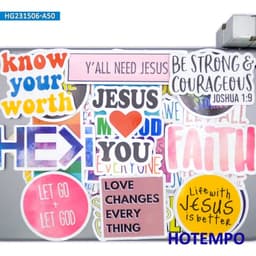 image-HOTEMPO Faith Stickers - Waterproof Decals for DIY Decoration
