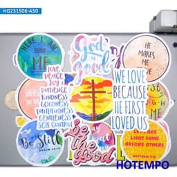 image-HOTEMPO Faith Stickers - Waterproof Decals for DIY Decoration