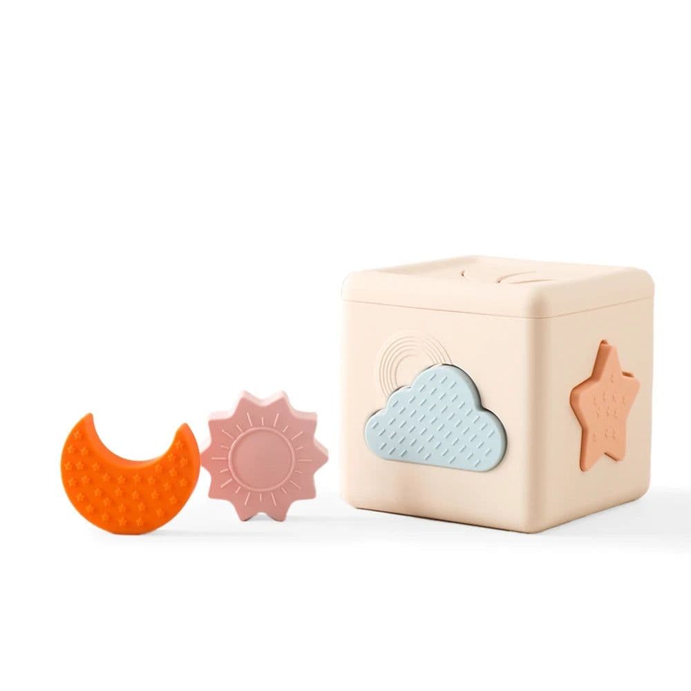 image-Montessori Silicone Baby Balance Blocks - Educational Stacking Toy Set