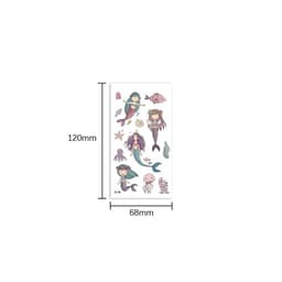 image-Monssjay Colourful Children's Tattoo Stickers - Fun for All Ages - 10 Sheets