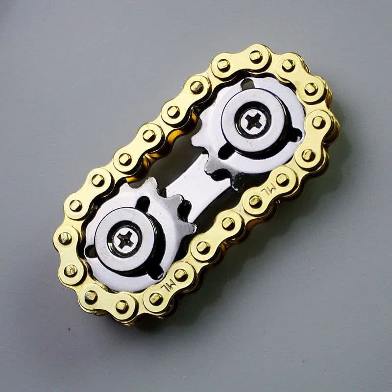 image-MEADE Stainless Steel Fidget Spinner for Anxiety Relief & Decompression