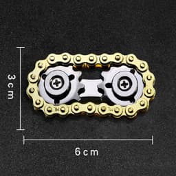 image-MEADE Stainless Steel Fidget Spinner for Anxiety Relief & Decompression