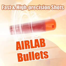 image-Soft Foam Toy Gun Bullets - Safe for Kids - 30pcs Pack