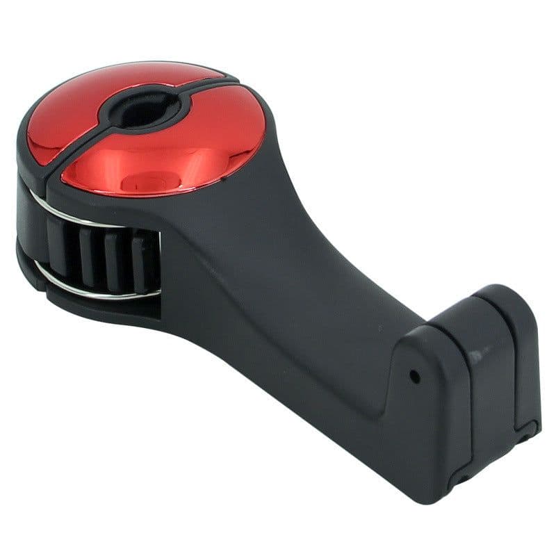 image-Car Flash G02 Phone Holder - Red ABS Hook