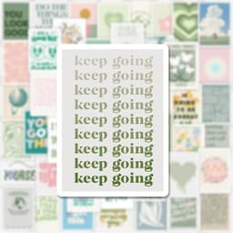 image-Inspirational Quote Stickers Pack - Positive Designs for Journaling & Scrapbooking