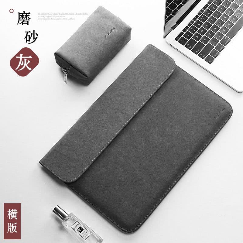 image-Texen Laptop Liner Bag 15.6" - Purple Microfleece