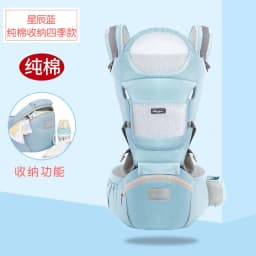 image-Factory direct sale baby sling waist stool can store baby waist stool holding type front and rear dual-use outing baby artifact