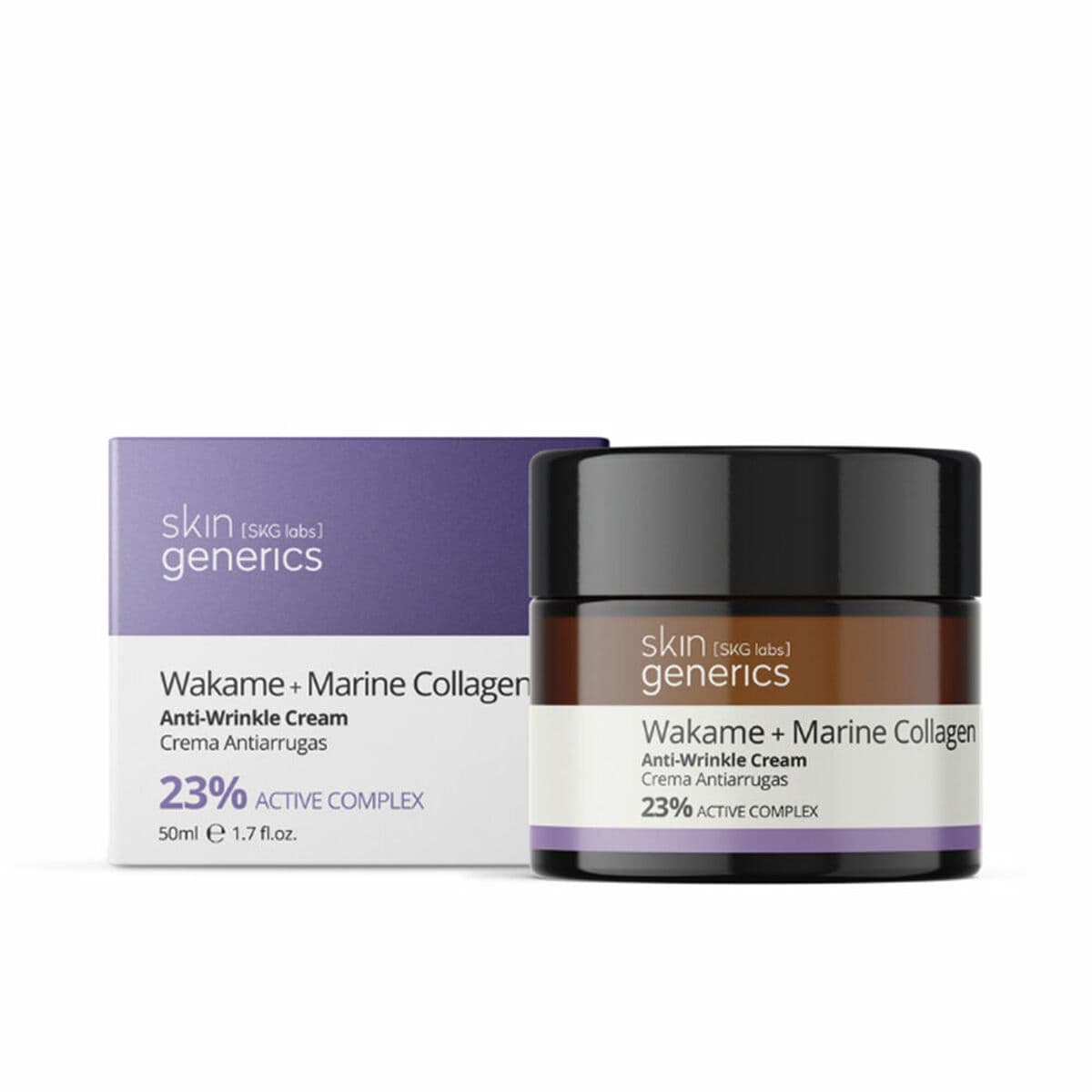 image-Anti-Wrinkle Cream Skin Generics Wakame + Marine Collagen 50 ml