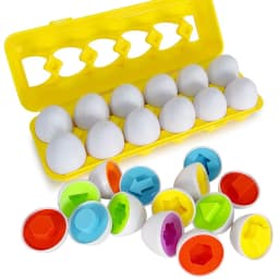 image-Smart Dinosaur Egg Color Matching Puzzle Educational Toy For Kids 4 To 6