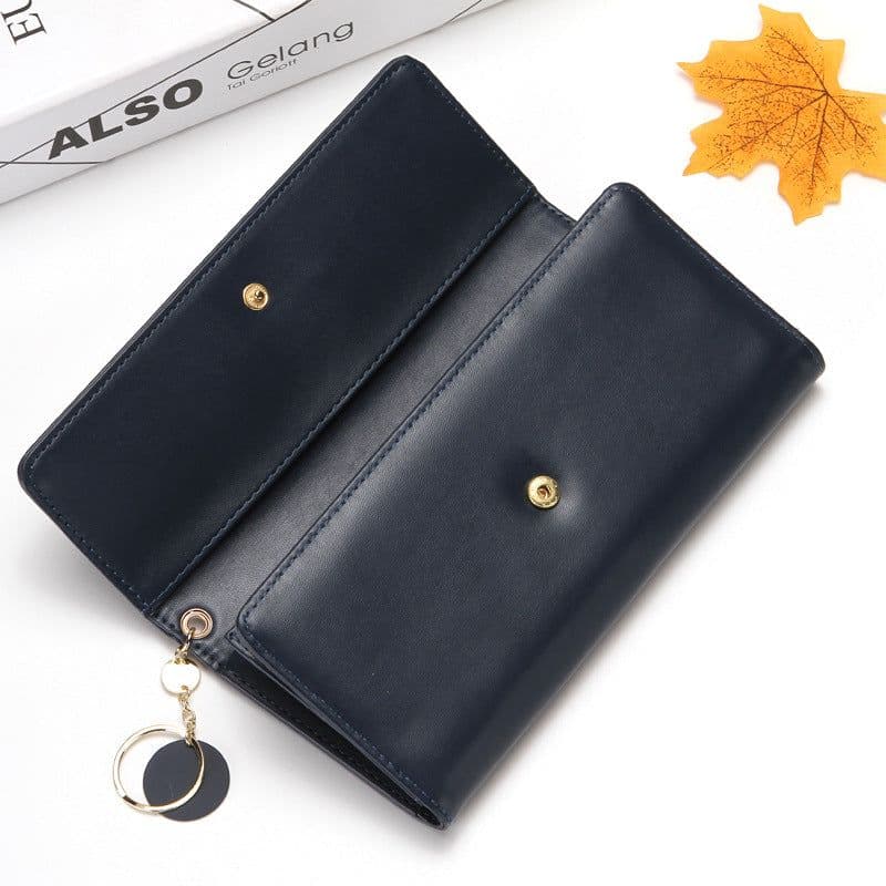 image-Factory Direct Ladies Wallet - Pink PU Leather Trifold