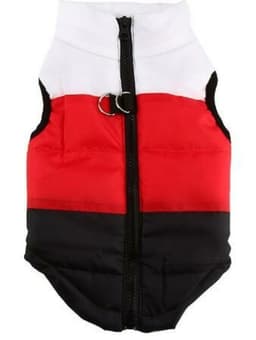 image-Winter Warm Jacket Pet Dog clothes Windproof Coat Dogs Snowsuit Vest
