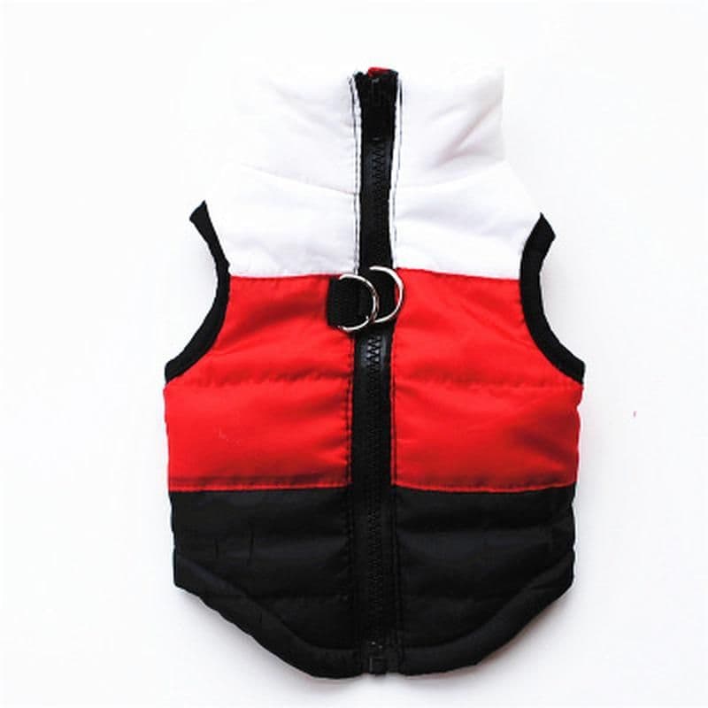 image-Winter Warm Jacket Pet Dog clothes Windproof Coat Dogs Snowsuit Vest
