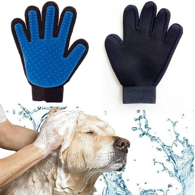 image-New Pet Dog Hair Brush Glove for Animal Cat Supplies Pet Gloves Hair