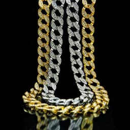 image-Iced Out Chains Hip Hop Jewelry Men Bling Rhinestone Crystal Diamond