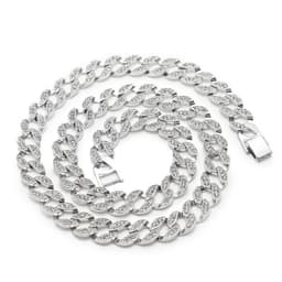 image-Iced Out Chains Hip Hop Jewelry Men Bling Rhinestone Crystal Diamond