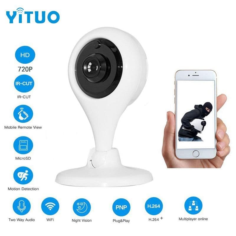 image-720P IP Camera WIFI Full HD 1.0MP CCTV Video Surveillance P2P Home