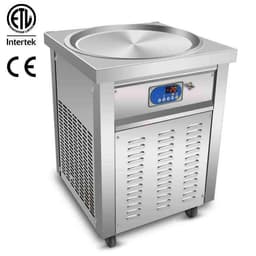 image-ETLCE Commercial 55cm pan ICE CREAM ROLL MACHINE FRY ICE CREAM MACHINE