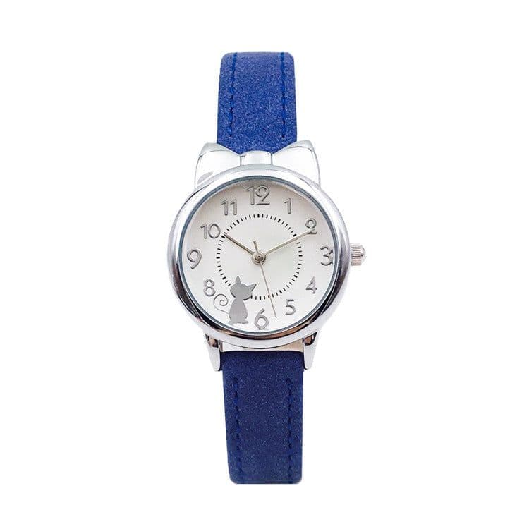 image-Children's Watch Rabbit Blue 10m Waterproof Quartz 1136