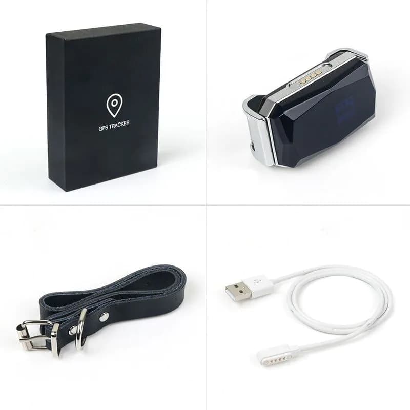image-Topin G12 GPS Pet Locator IP67 Waterproof - Blue