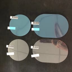 image-2PCS Car Rearview Mirror Protective Film Anti Fog