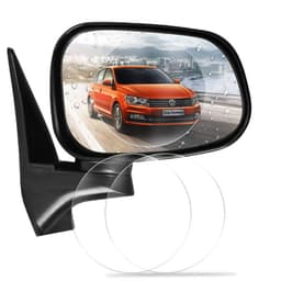 image-2PCS Car Rearview Mirror Protective Film Anti Fog