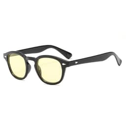 image-Cross-border European and American rice nail round sunglasses Ocean piece fashion sunglasses Pirate King Depp Depp sunglasses