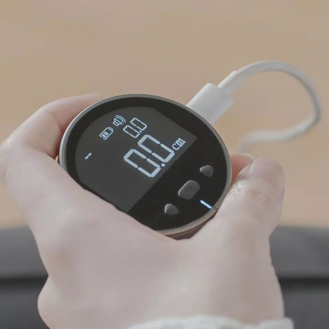 image-Distance Measuring Instrument Electronic Measuring Ruler Tape Measure High Definition Digital LCD High Precision Electronic Measuring Ruler Tool