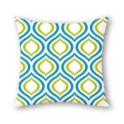 image-Cushion Cover Graphic Green - Doortje
