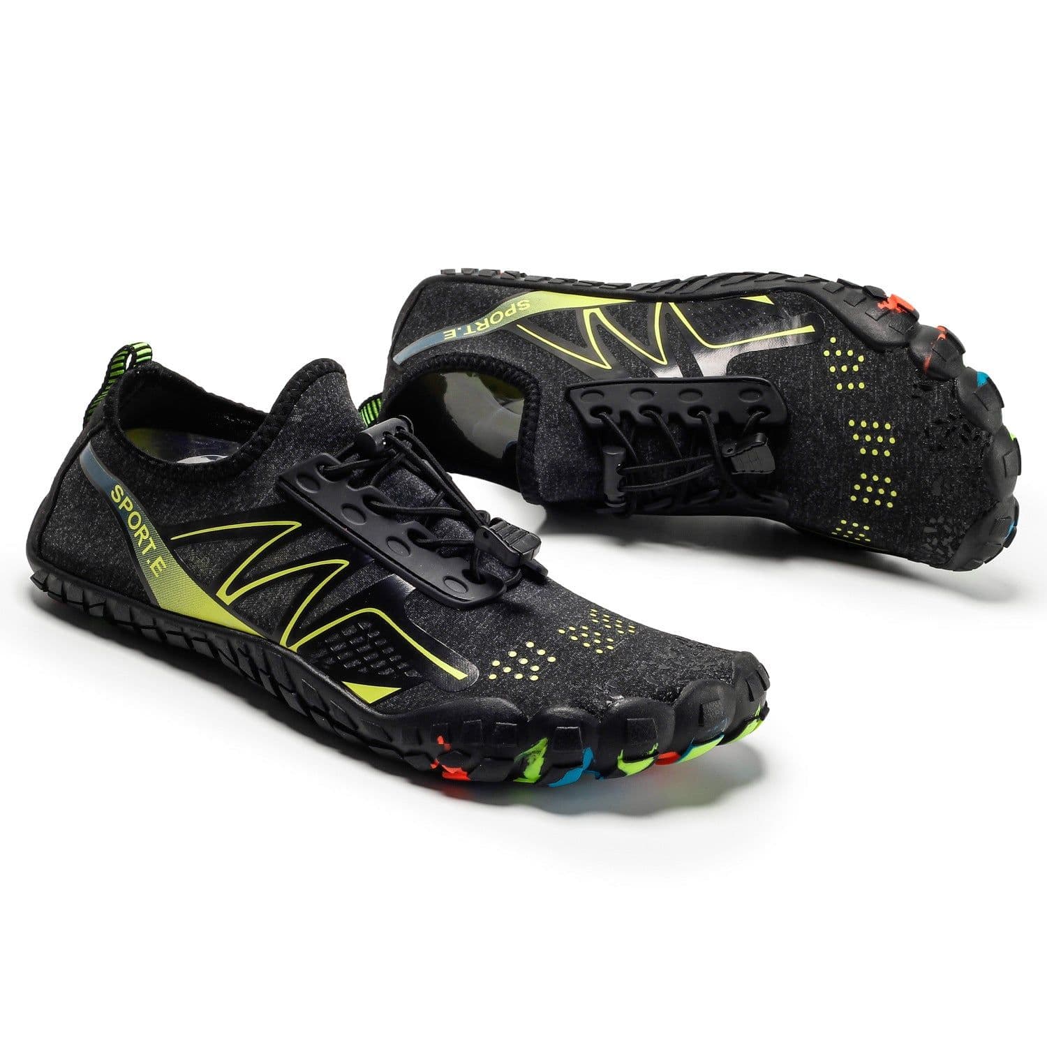 image-Water Shoes - Unisex Quick-Dry Non-Slip Beach Diving Shoes