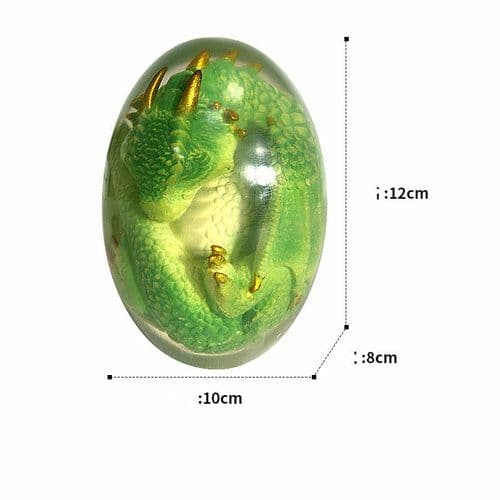 image-LED Lava Dragon Egg Ornamental Collection Decor Dinosaur Egg