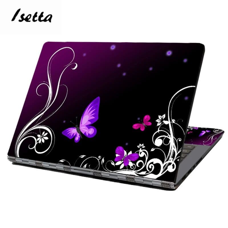 image-HP Laptop Skins Vinyl Sticker15.6 Cover Butterfly Pattern Diy Decal for Lenovo/Asus/HP/Dell 14/15.6/17.3" Hot Selling 2023