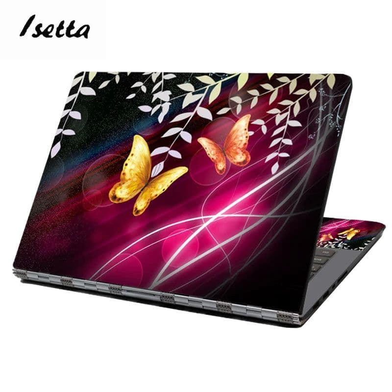 image-HP Laptop Skins Vinyl Sticker15.6 Cover Butterfly Pattern Diy Decal for Lenovo/Asus/HP/Dell 14/15.6/17.3" Hot Selling 2023