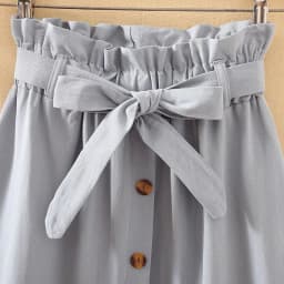 image-Long Yellow A-line Skirt, Street Hipster Floral Bud Design, Washed Cotton