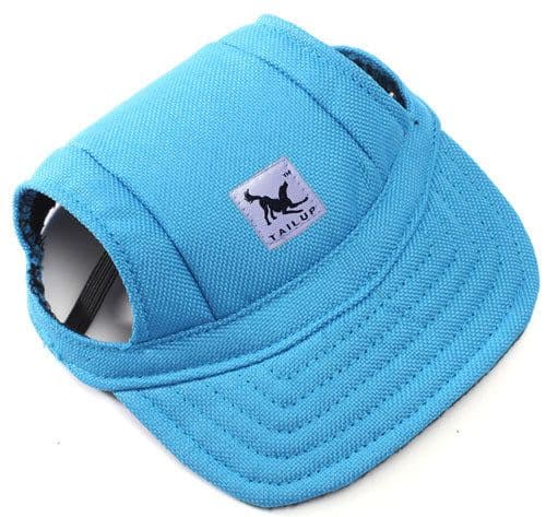 image-Canvas Denim Baseball Cap for Dogs - XL, Sun Visor, Camouflage Beach Hat