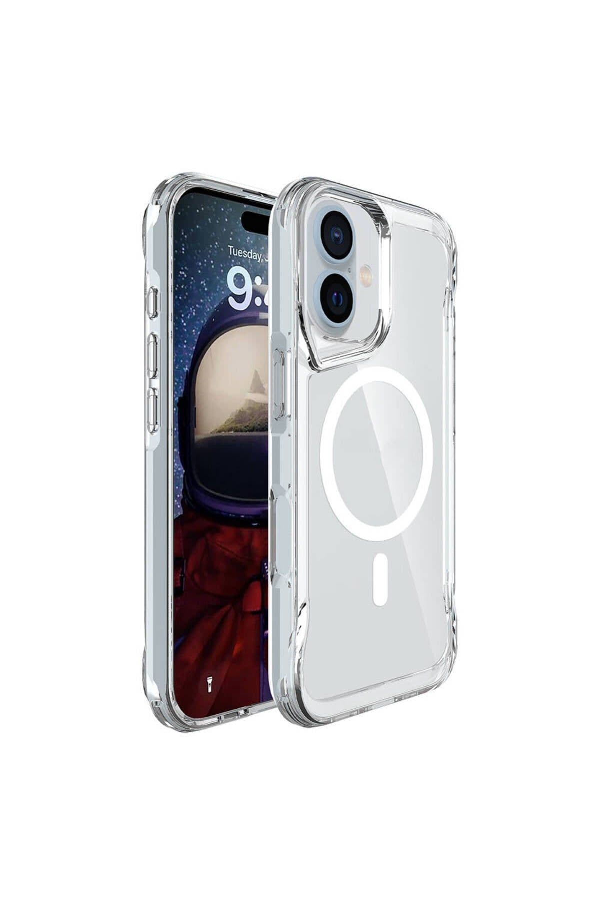 image-iPhone 16 Plus Case 3-in-1 Combination Set Tmax MagSafe Silicone Case