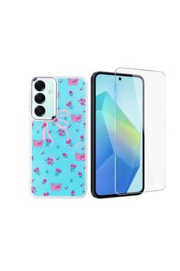 image-Samsung Galaxy A26 Case Hadra WRX Luxury Patterned Cover + Nano Screen