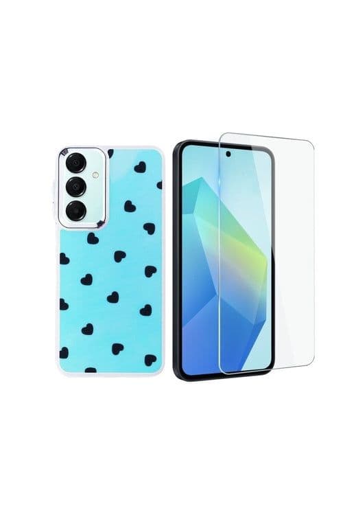 image-Samsung Galaxy A55 Case Hadra WRX Luxury Patterned Cover + Nano Screen
