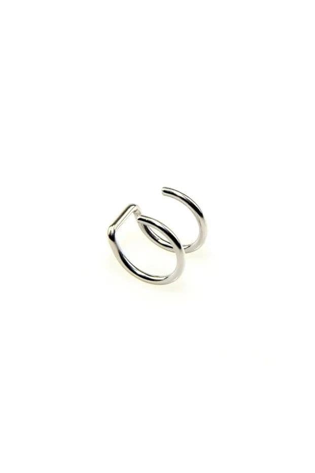 image-Clip On Fake Piercing Unisex Lip Nose Ear Cartilage Non Piercing