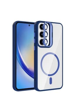 image-Samsung Galaxy A55 Case with Etro Stand and Free Lens