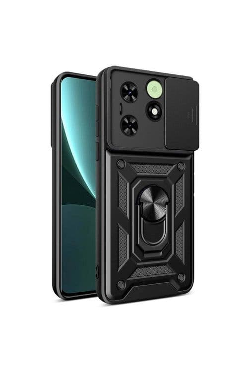image-Tecno Spark GO 2024 Case with Camera Protector and Ring Holder,