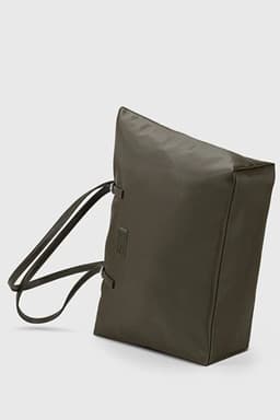 image-Khaki Large Capacity Water Resistant Shopper Bag for Women