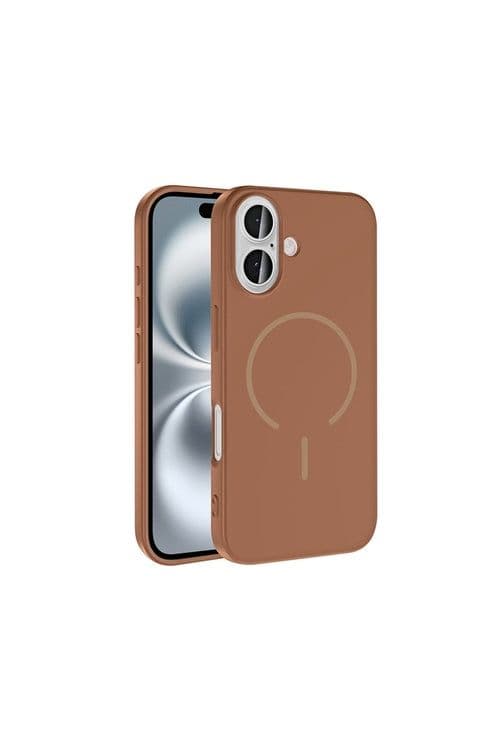 image-iPhone 16 Case Metaks Pastel Magnetic Car Holder Case + Magnetic Car