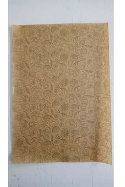 image-50 Pack Vintage Newspaper Pattern Wax Paper Mixed Design Food