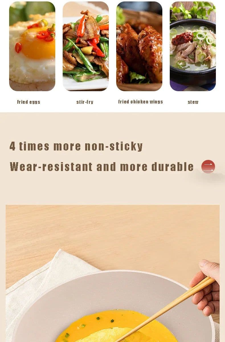 image-Non-Stick Pan Saucepan Frying Pan Wok Pan Home Steak Skillet Pancake