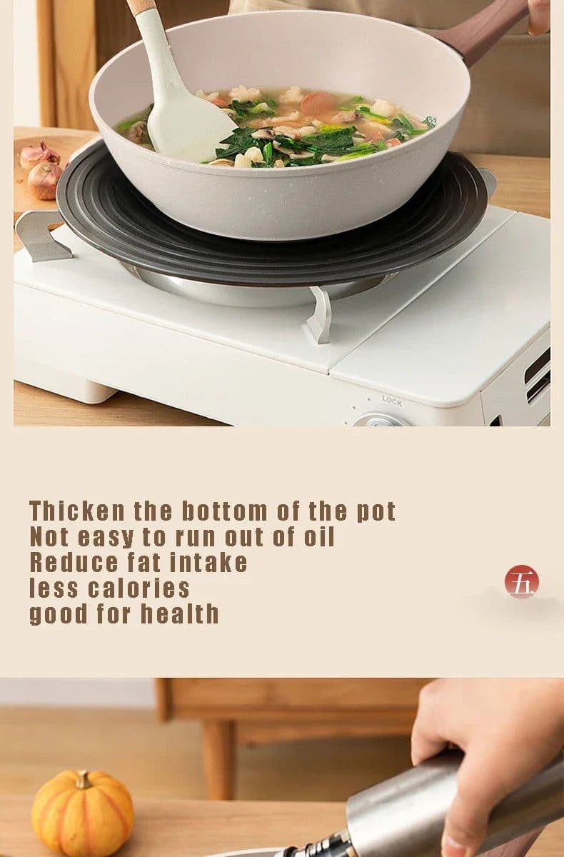 image-Non-Stick Pan Saucepan Frying Pan Wok Pan Home Steak Skillet Pancake