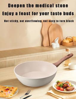 image-Non-Stick Pan Saucepan Frying Pan Wok Pan Home Steak Skillet Pancake