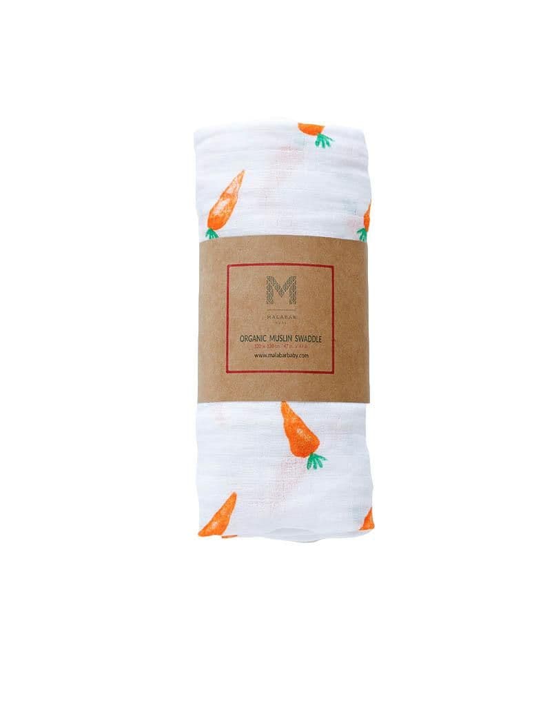 image-ORGANIC SWADDLE - CARROT