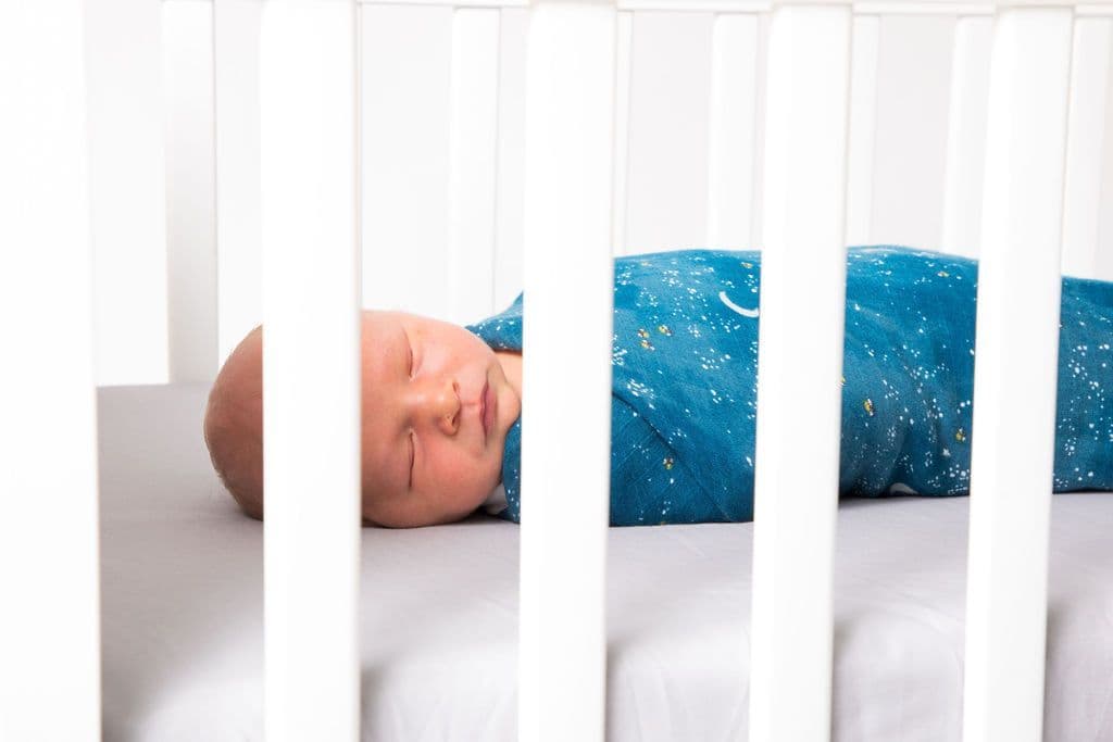 image-ORGANIC SWADDLE SET - FLY ME TO THE MOON (Starry Night + Hot Air