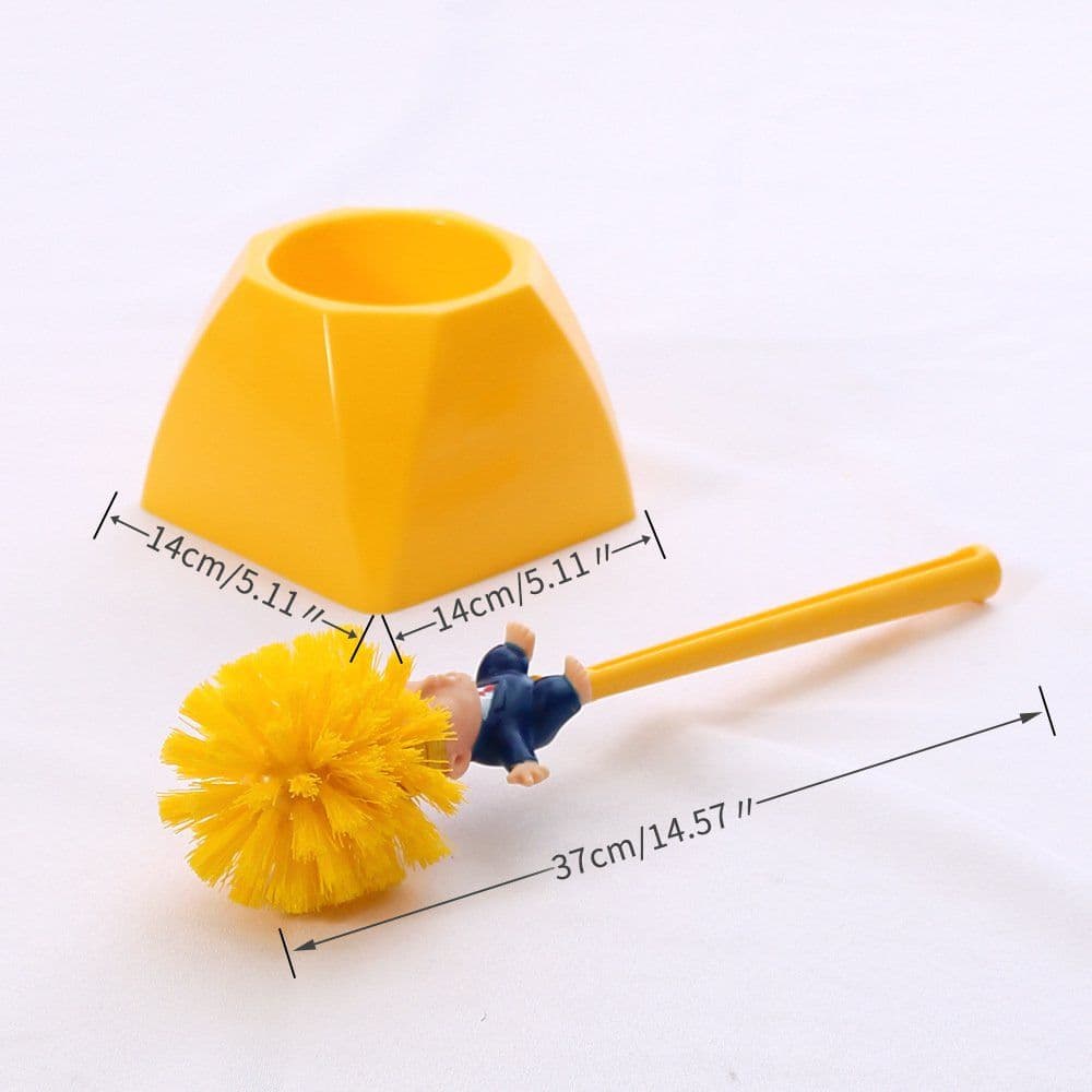image-Donald Trump Toilet Brush Set