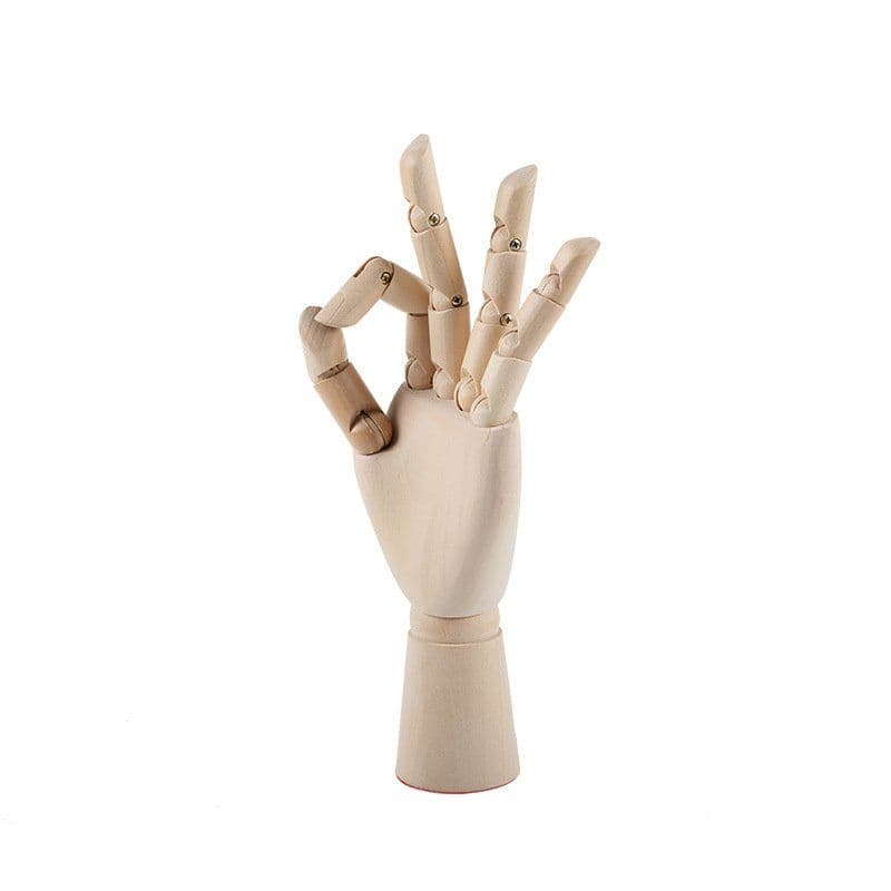 image-Wooden Hand Decor